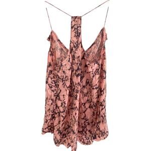 Twenty8twelve by S. Miller Silk tank top sz 8 strappy tie dye